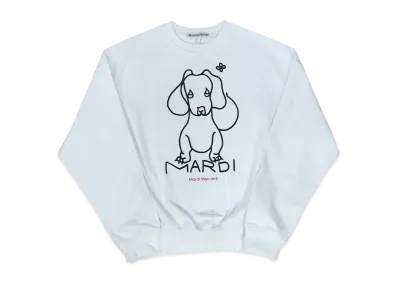 Mardi Mercredi Sweatshirt Ddanji Ch.02 "White Black"