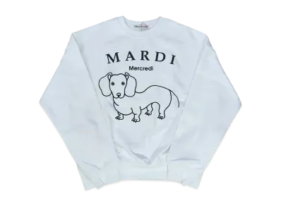 Mardi Mercredi Sweatshirt Ddanji Ch.06 "White Black"