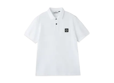 Stone Island Organic Cotton Elastane "White"