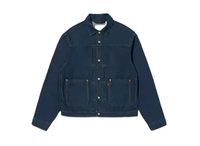 LEVI'S Vintage Pleated Trucker Jacket "Medium Indigo"