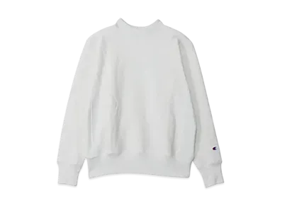 Champion Reverse Weave Mock Neck Sweatshirt "Oatmeal"