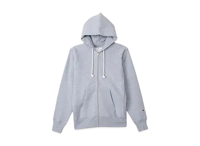 Champion Reverse Weave Zip Hooded Sweatshirt "Oxford Gray"