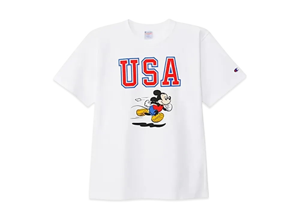 Champion Reverse Weave Short Sleeve Tee "White"