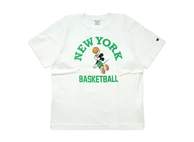 Champion Reverse Weave Short Sleeve Tee "White"