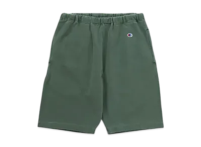Champion Reverse Weave Shorts "ARMY GREEN"