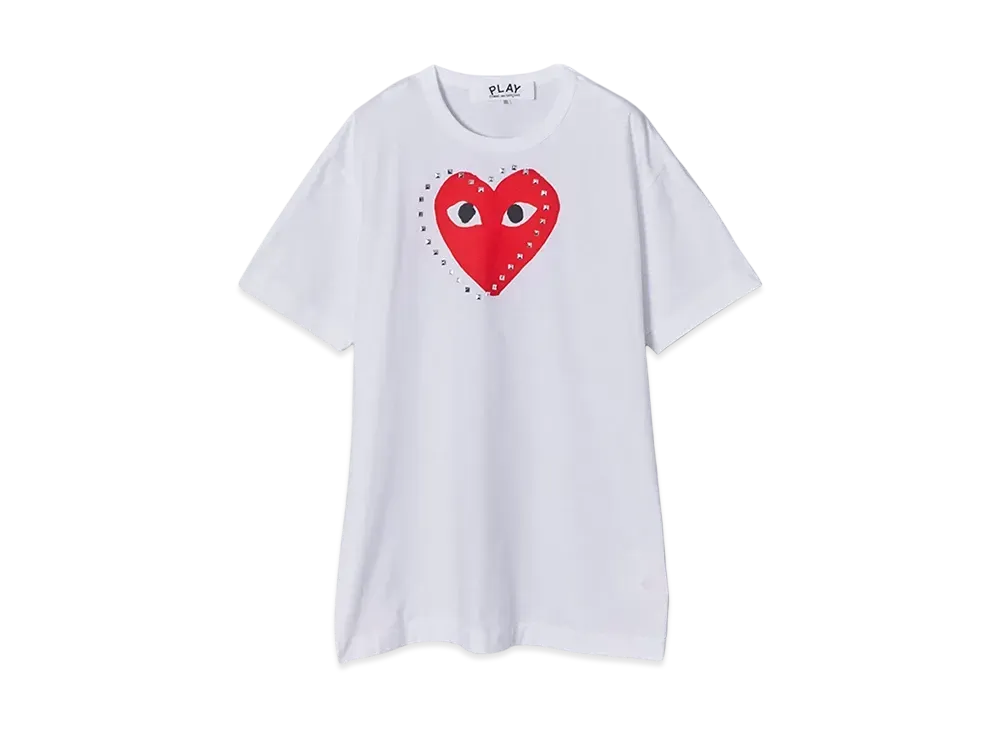 COMME des GARCONS PLAY CDG Tee "White"