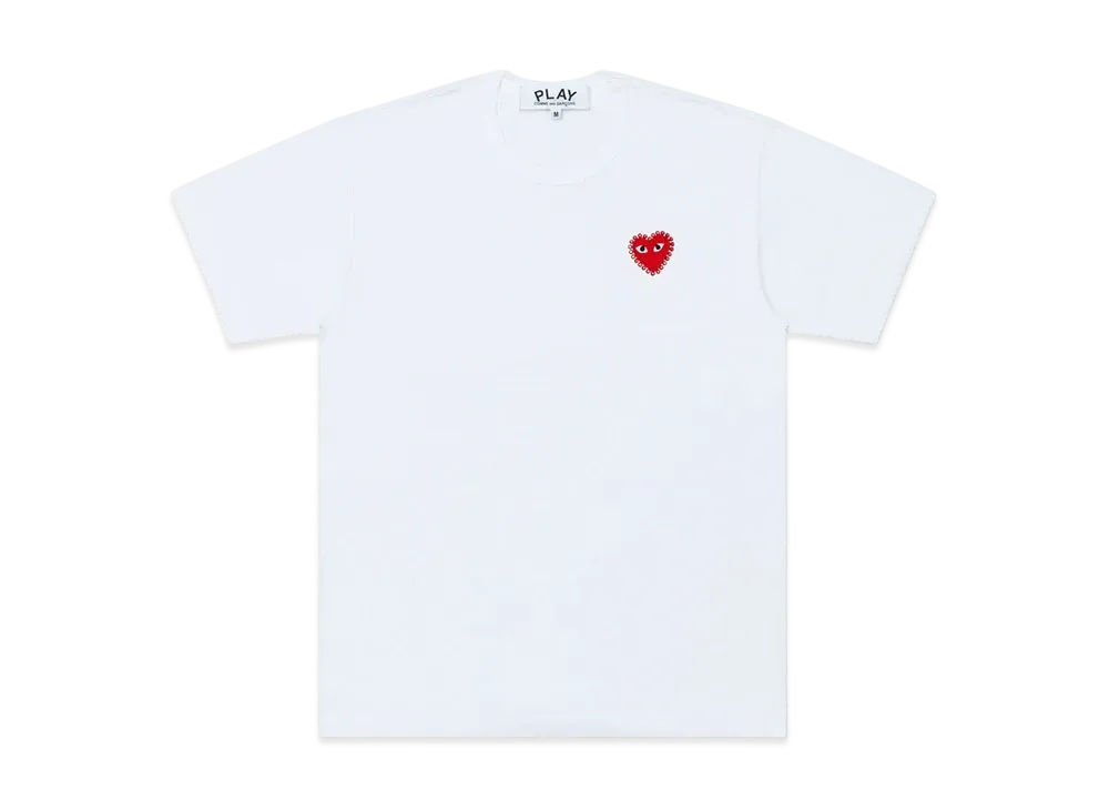 COMME des GARCONS PLAY CDG Tee "White"
