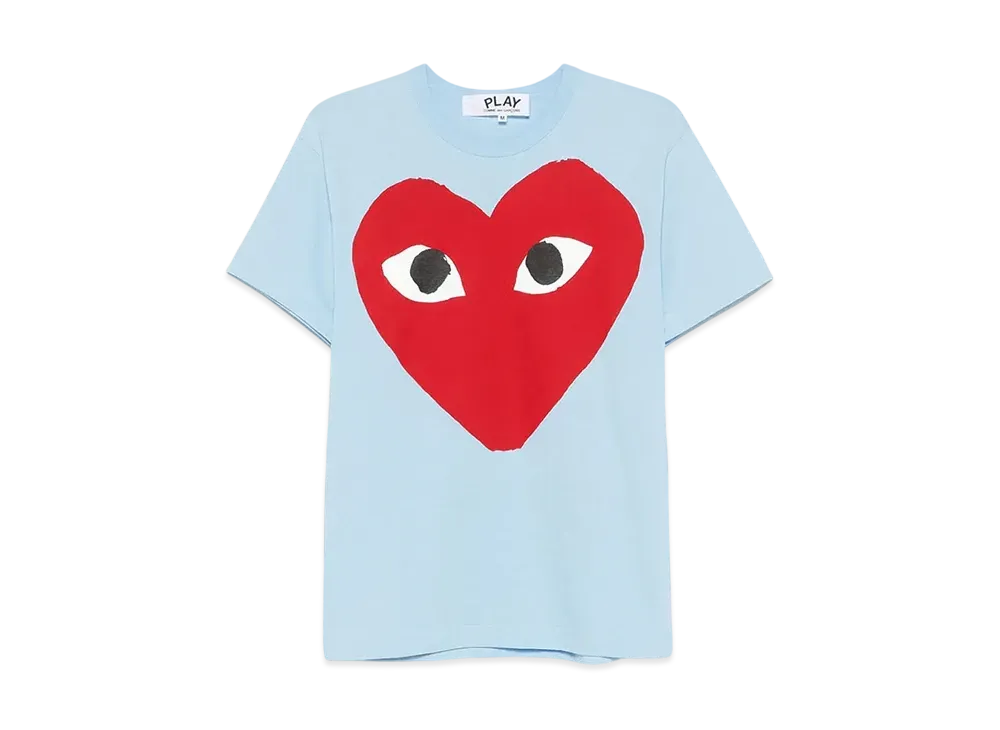 COMME des GARCONS PLAY CDG Tee "Blue"