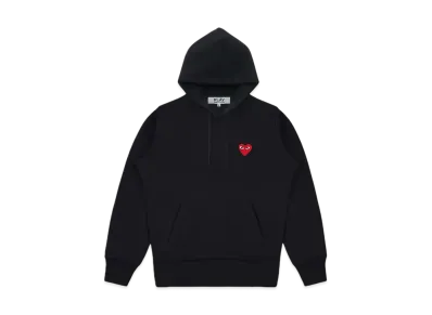 COMME des GARCONS PLAY CDG Pullover Hoodie "Black"