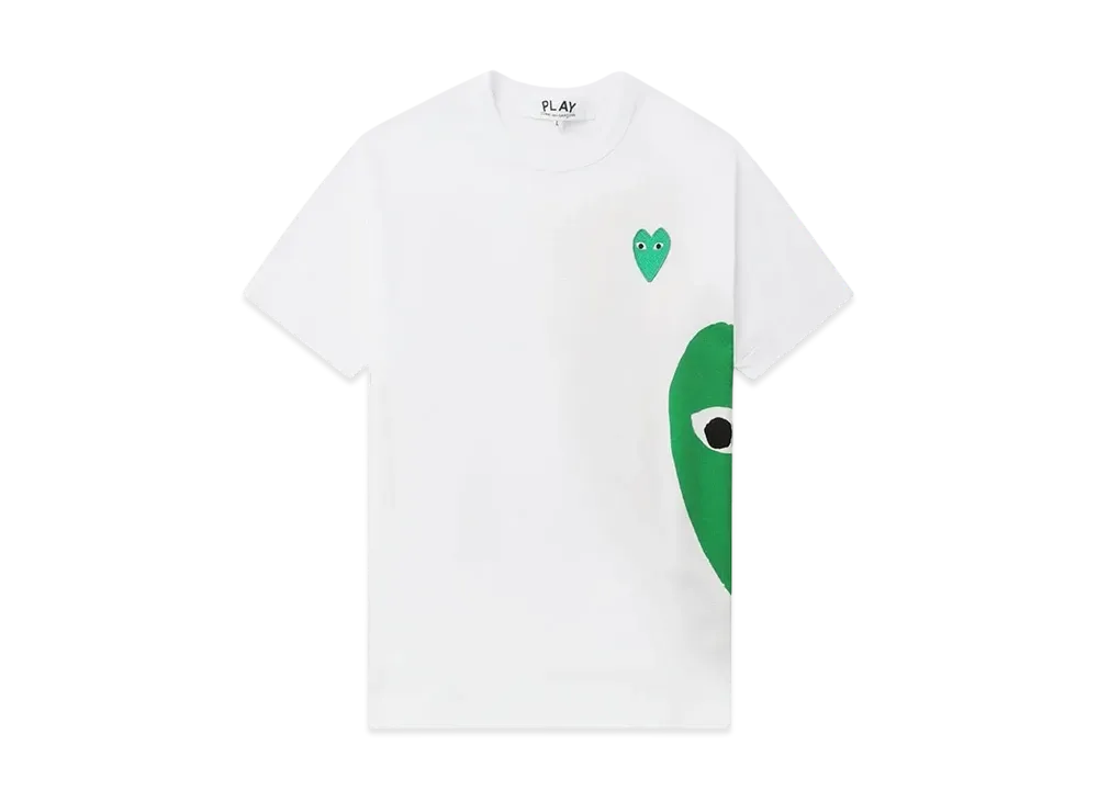COMME des GARCONS PLAY CDG Tee "White"