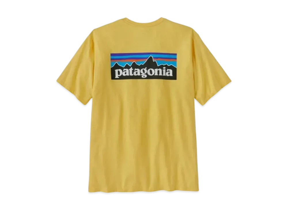 patagonia Men's P-6 Logo Responsibility "Milled Yellow"