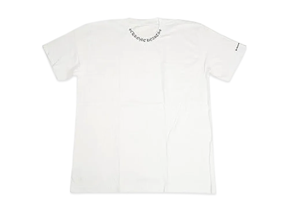 Chrome Hearts Neck Logo S/S T-Shirt "White/Black"