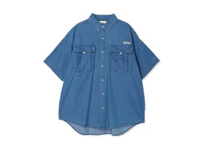 Columbia Wear Bahamas 2 Denim Short Sleeve Shirt "Carbon Denim"