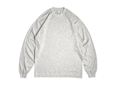 LosangelsApprel 6.5 oz L/S Garment Dye T-Shirt "Ash"