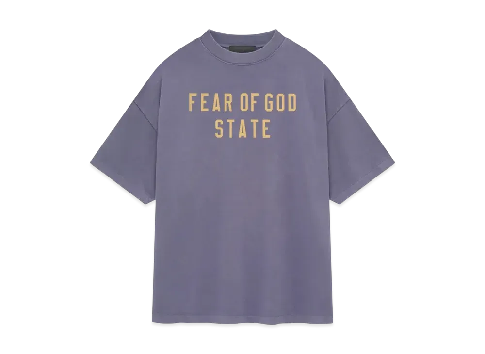 FEAR OF GOD ESSENTIALS Heavy Crewneck Tee "Lavender"