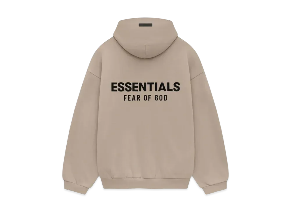 FEAR OF GOD ESSENTIALS Fleece Hoodie "Desert Sand"