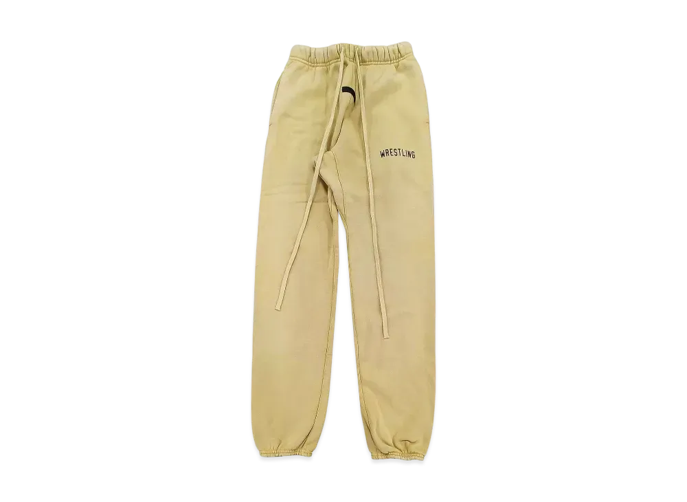 フィアオブゴッド エッセンシャルズ ヘビーフリース クラシック スウェットパンツ "アンバー"
