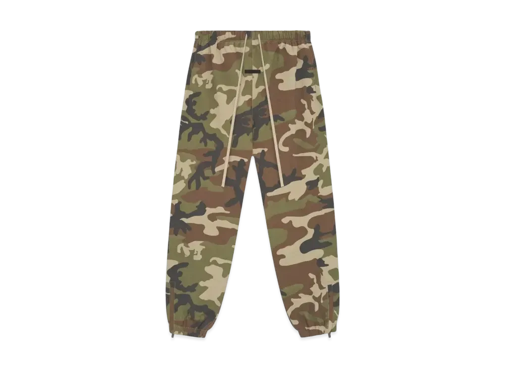 FEAR OF GOD ESSENTIALS Military Nylon Trackpant "Woodland Camo"