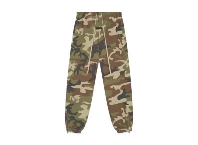 FEAR OF GOD ESSENTIALS Military Nylon Trackpant "Woodland Camo"