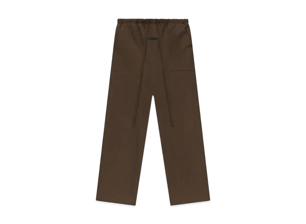 FEAR OF GOD ESSENTIALS Textured Nylon Utility Pant "Brown"