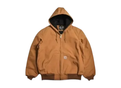 Carhartt Duck Insulated Flannel-Lined Active Jacket "Brown"