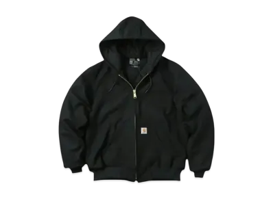 Carhartt Duck Insulated Flannel-Lined Active Jacket "Black"