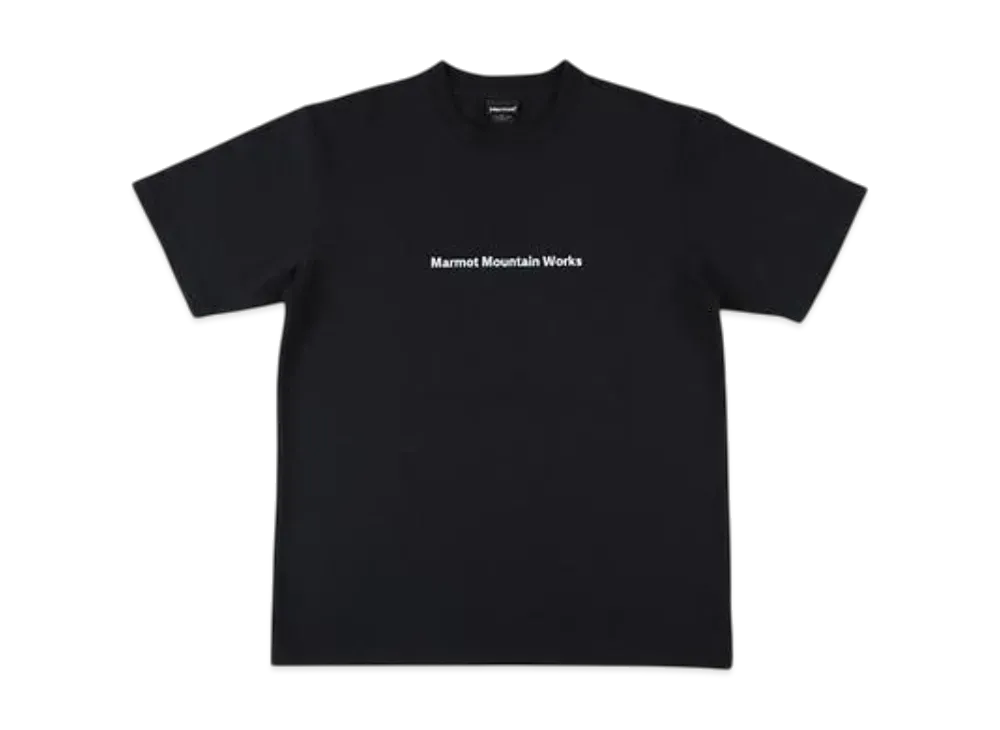 Marmot Mmw Collection Logo Tee "Black"