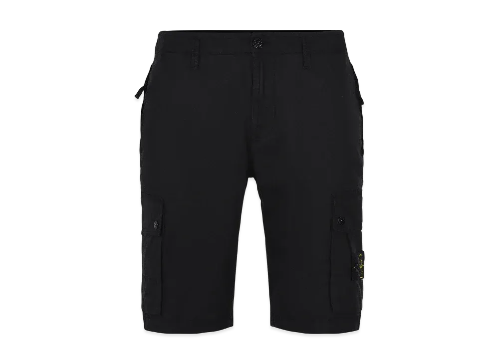 STONE ISLAND short cargo pants "Black"