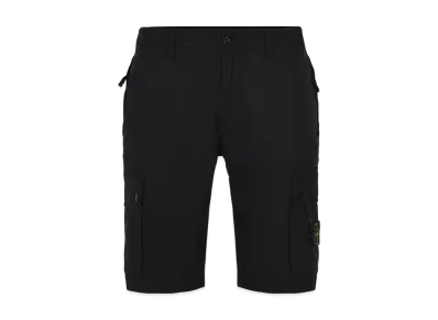 STONE ISLAND short cargo pants "Black"