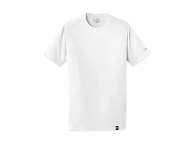 NEW ERA T NEA100 7 Heritage Blend Crew Tee "White"