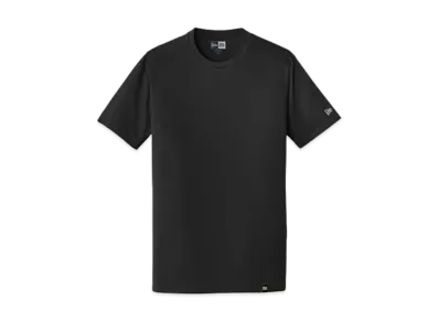 NEW ERA T NEA100 7 Heritage Blend Crew Tee "Black"