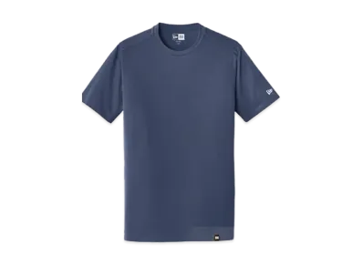 NEW ERA T NEA100 7 Heritage Blend Crew Tee "Navy"