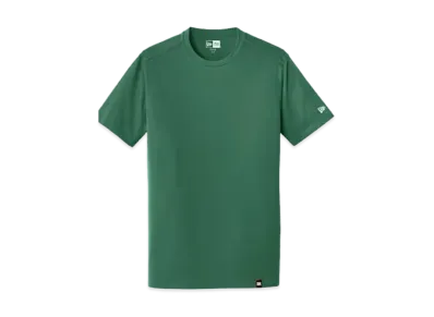 NEW ERA T NEA100 7 Heritage Blend Crew Tee "Green"