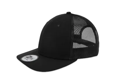 NEW ERA NE207 Snapback Low Profile Trucker Cap "Black/Black"