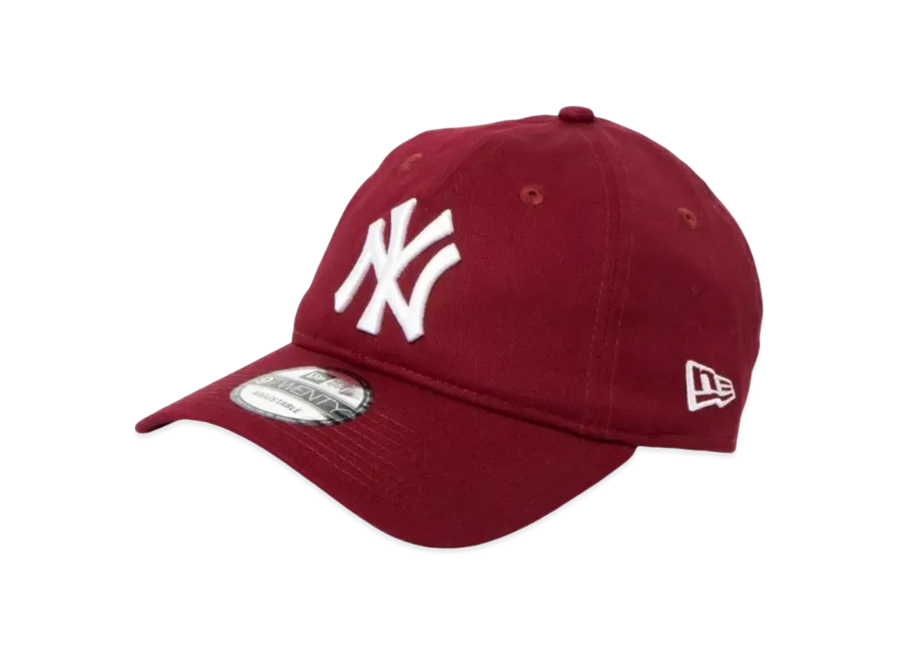 NEW ERA 920 LA NYY 9TWENTY "NY Dark Red"
