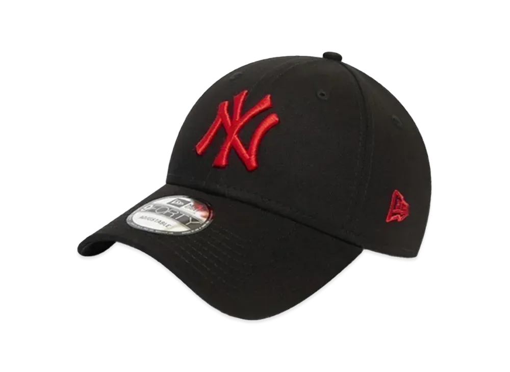 NEW ERA LA NYY 940 9FORTY League Basic Cap "NY Black/Red"