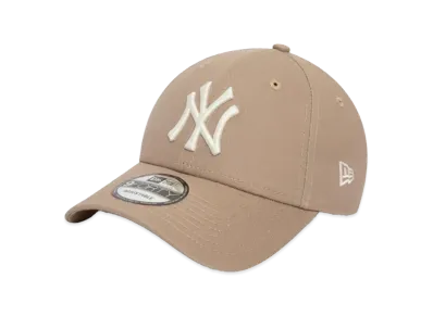 NEW ERA LA NYY 940 9FORTY League Basic Cap "NY Beige/White"