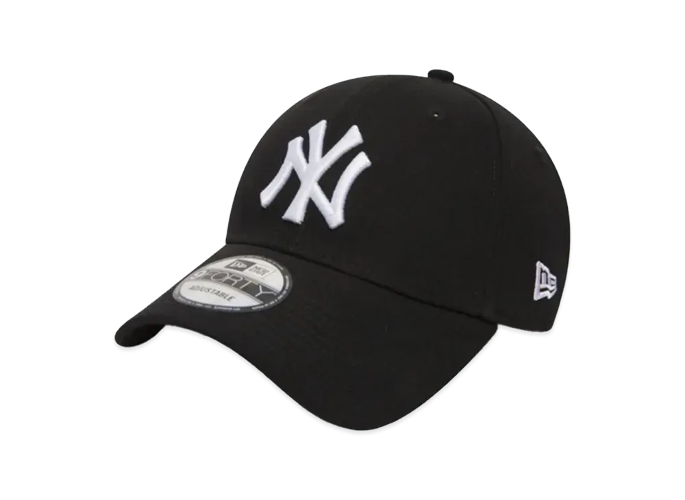 NEW ERA LA NYY 940 9FORTY League Basic Cap "NY Black/White"