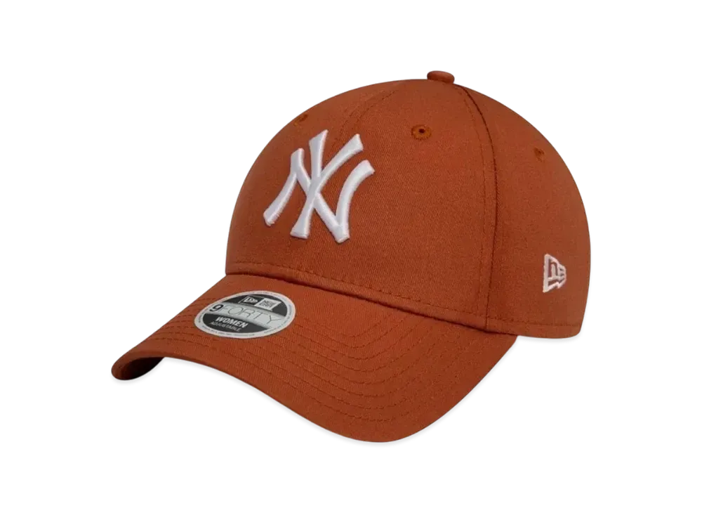 NEW ERA LA NYY 940 9FORTY Women League Essential "NY Medium Brown"