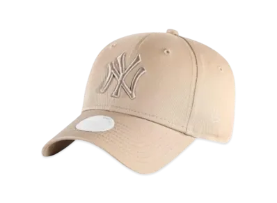 NEW ERA Women's LA NYY 940 9FORTY League Essential "NY Beige"
