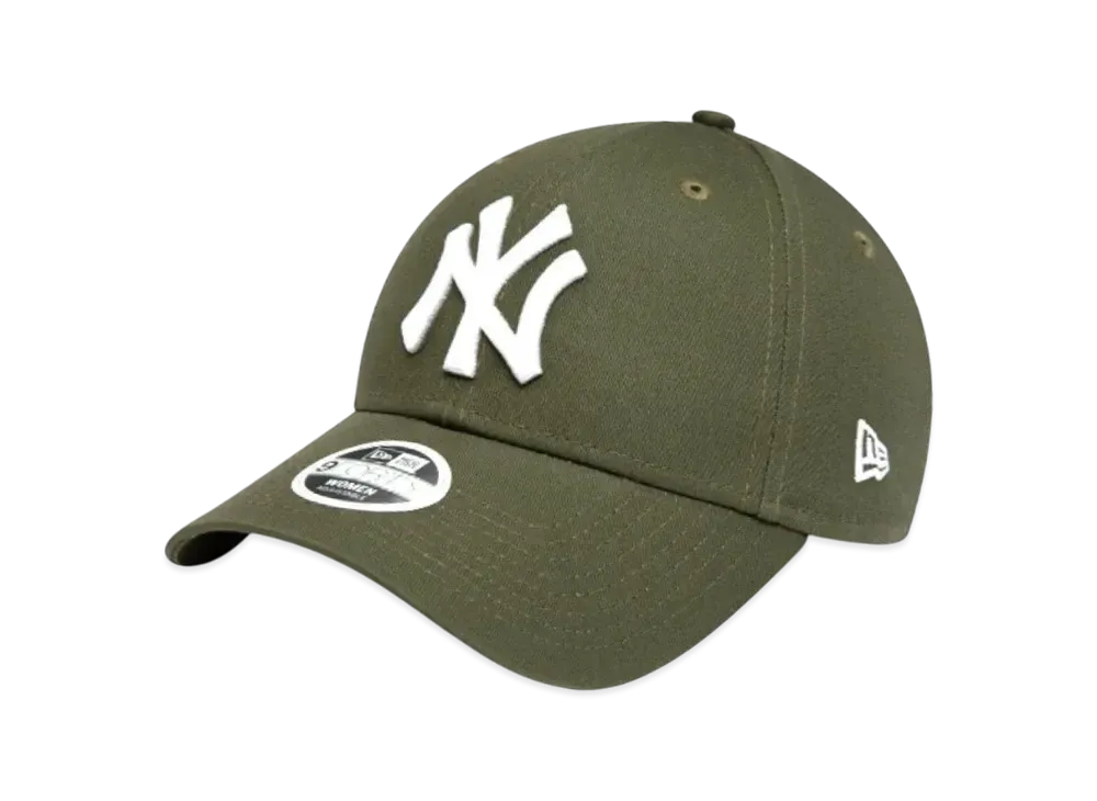NEW ERA Women's LA NYY 940 9FORTY League Essential "NY Olive"