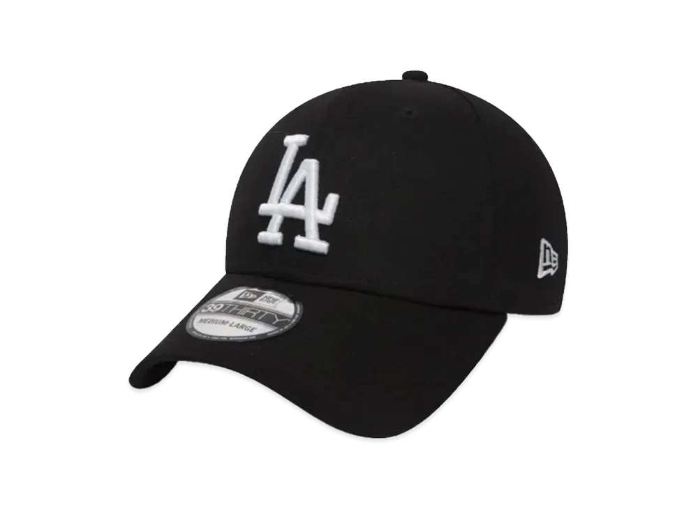NEW ERA 39THIRTY 3930 MLB "LA Black White"