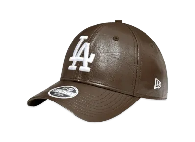NEW ERA 940 9FORTY Female Crinkled Satin "LA Brown Leather"