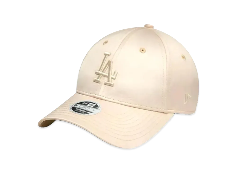 NEW ERA 940 9FORTY Female Crinkled Satin "LA Beige Silk"