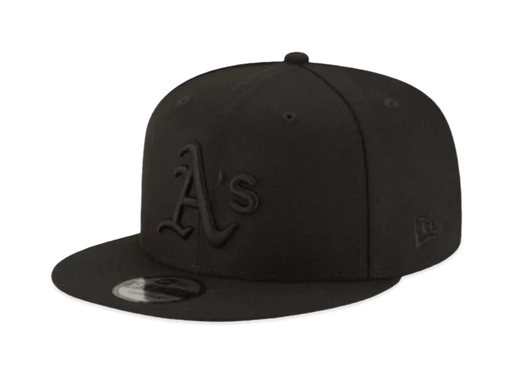 NEW ERA 9FIFTY LA 950 MLB Cap "Athletics Black/Black"