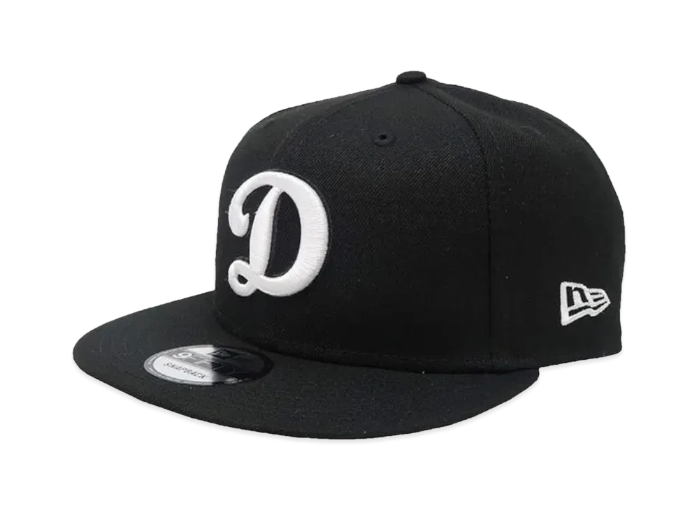 NEW ERA 9FIFTY LA 950 MLB Cap "Dodgers D Logo Black/White"