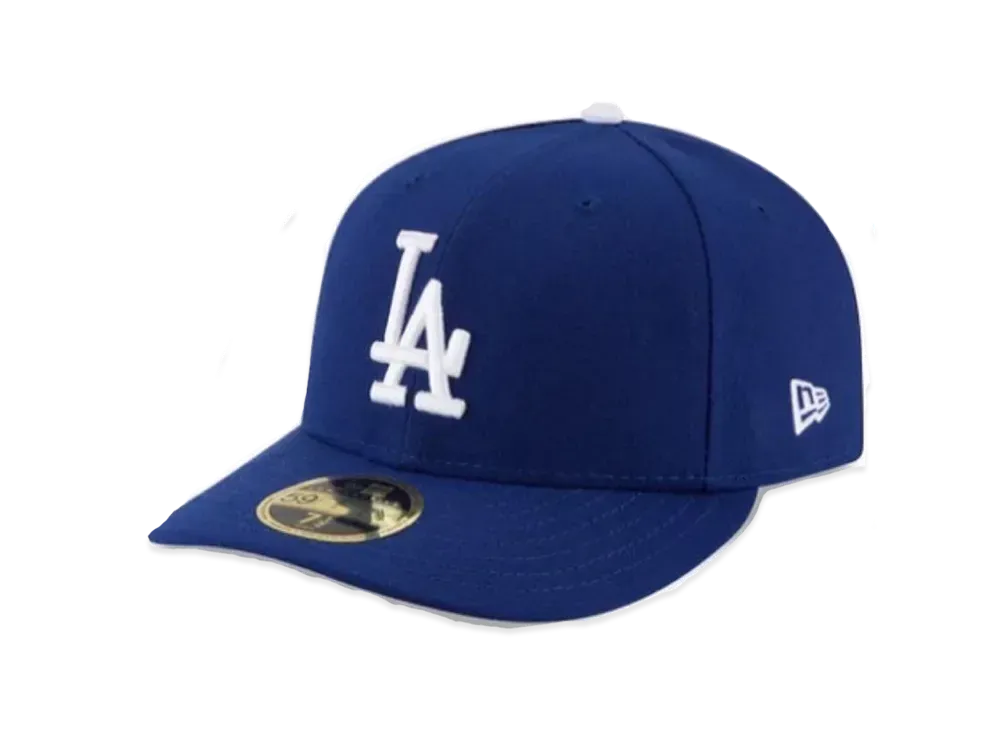 NEW ERA 59FIFTY 5950 LP MLB Low Profile "Dodgers Blue"