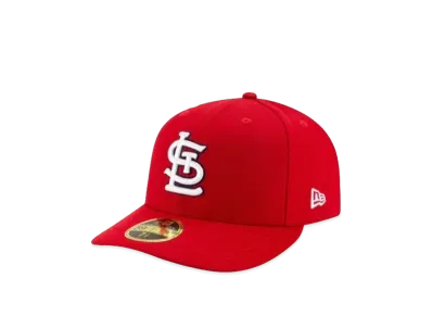 NEW ERA 59FIFTY 5950 LP MLB Low Profile "Cardinalth red"