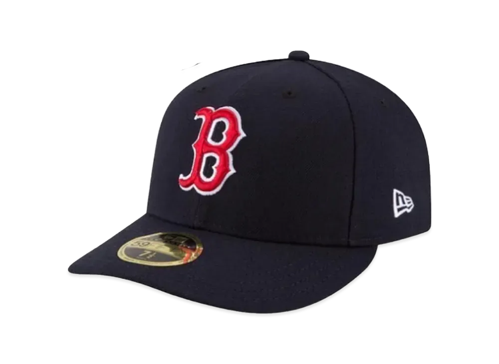 NEW ERA 59FIFTY 5950 LP MLB Low Profile "Red Sox Navy"