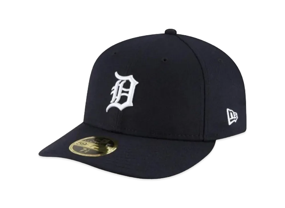 NEW ERA 59FIFTY 5950 LP MLB Low Profile "Tigers Navy"